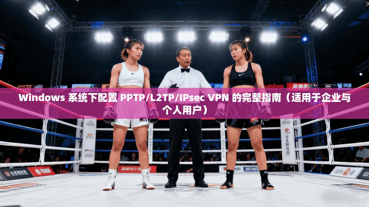 Windows 系统下配置 PPTP/L2TP/IPsec VPN 的完整指南（适用于企业与个人用户）