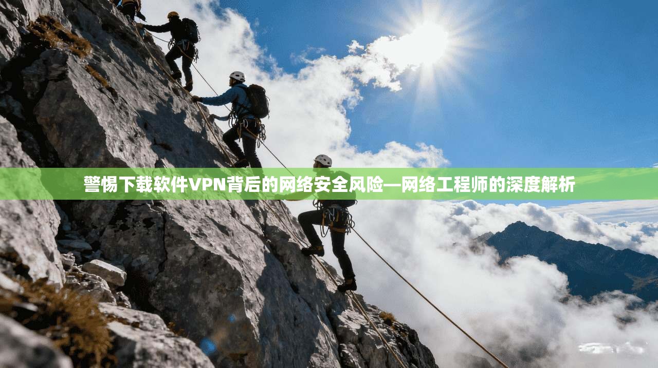 警惕下载软件VPN背后的网络安全风险—网络工程师的深度解析