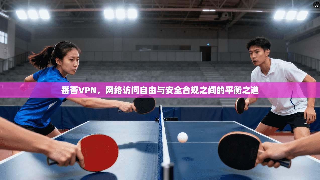 番否VPN，网络访问自由与安全合规之间的平衡之道