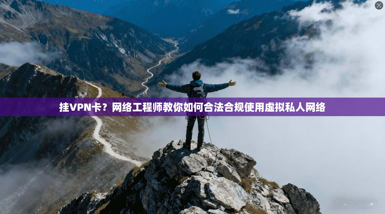 挂VPN卡？网络工程师教你如何合法合规使用虚拟私人网络
