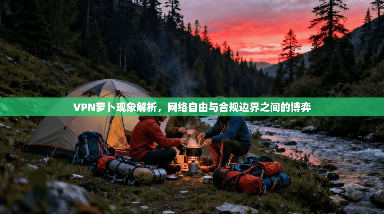 VPN萝卜现象解析，网络自由与合规边界之间的博弈