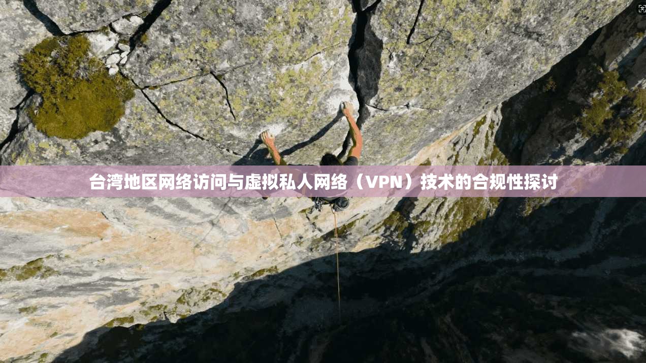 台湾地区网络访问与虚拟私人网络（VPN）技术的合规性探讨