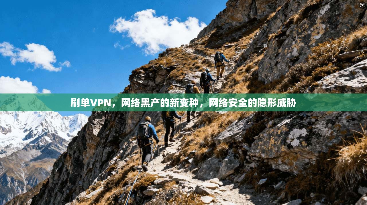 刷单VPN，网络黑产的新变种，网络安全的隐形威胁