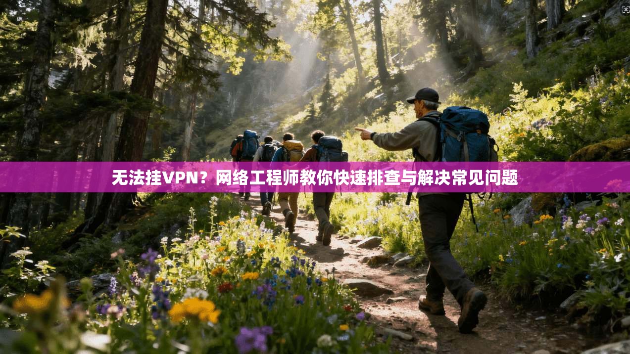 无法挂VPN？网络工程师教你快速排查与解决常见问题