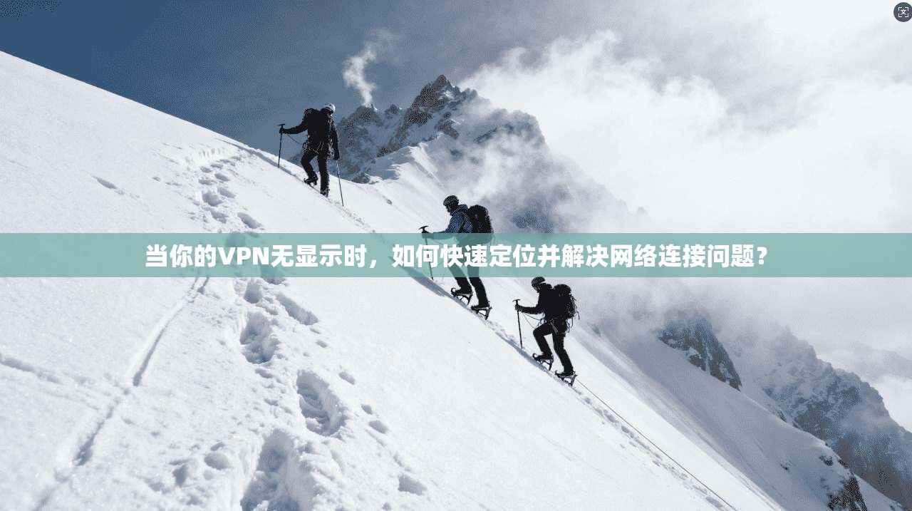 当你的VPN无显示时，如何快速定位并解决网络连接问题？