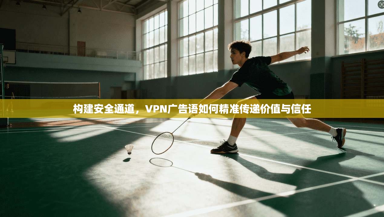 构建安全通道，VPN广告语如何精准传递价值与信任