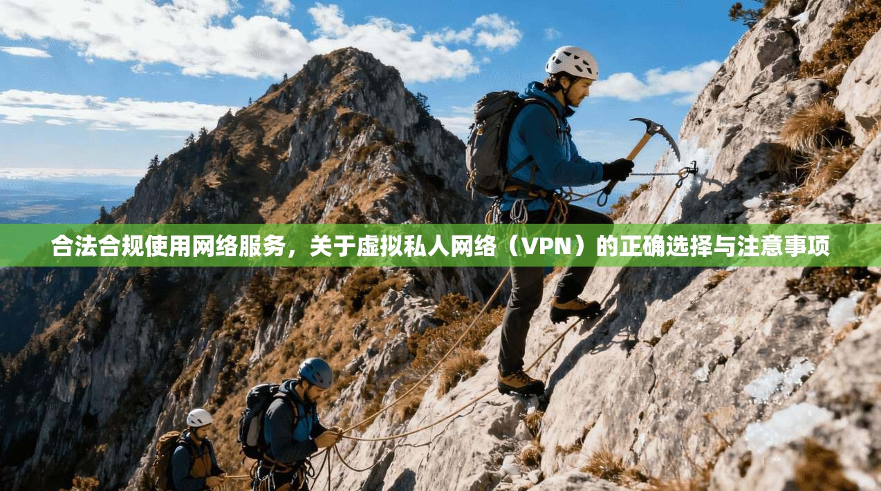 合法合规使用网络服务，关于虚拟私人网络（VPN）的正确选择与注意事项