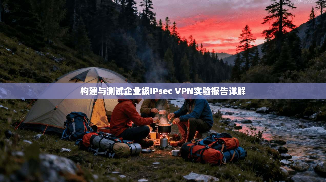 构建与测试企业级IPsec VPN实验报告详解