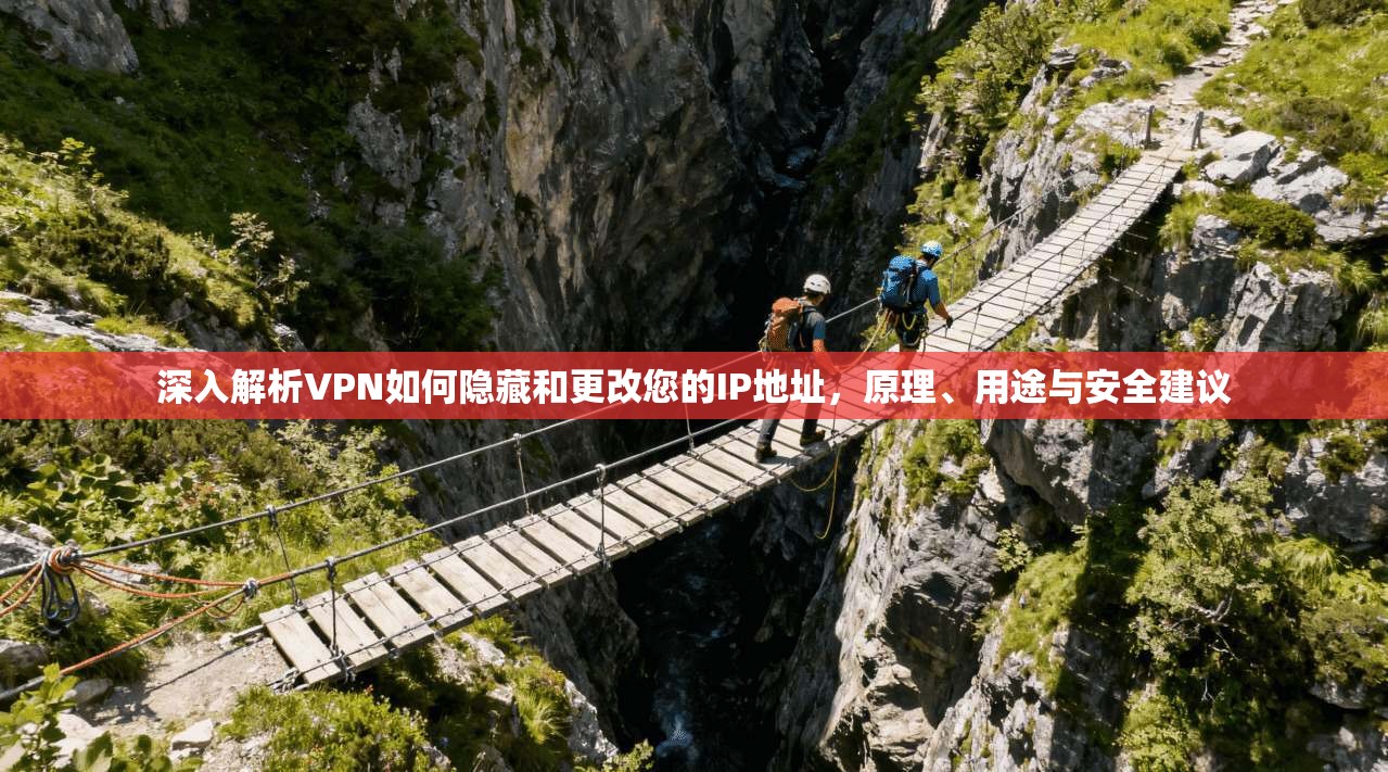 深入解析VPN如何隐藏和更改您的IP地址，原理、用途与安全建议
