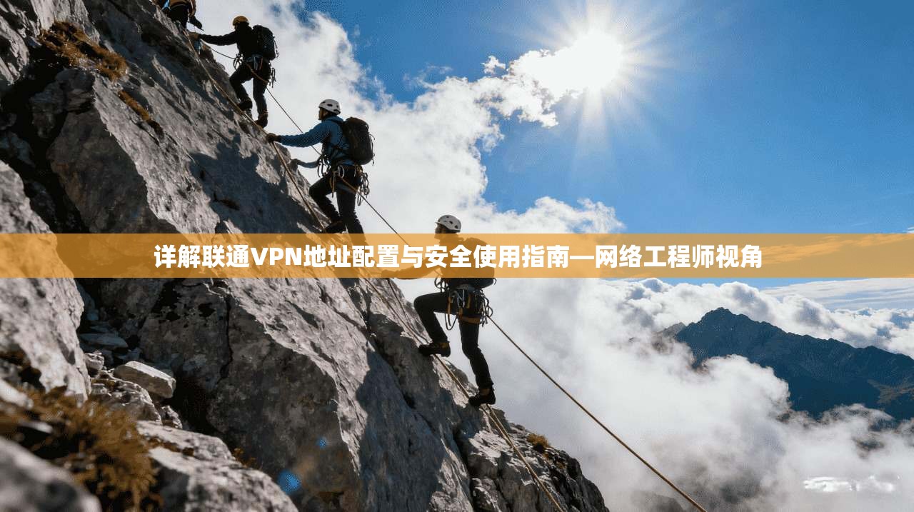 详解联通VPN地址配置与安全使用指南—网络工程师视角