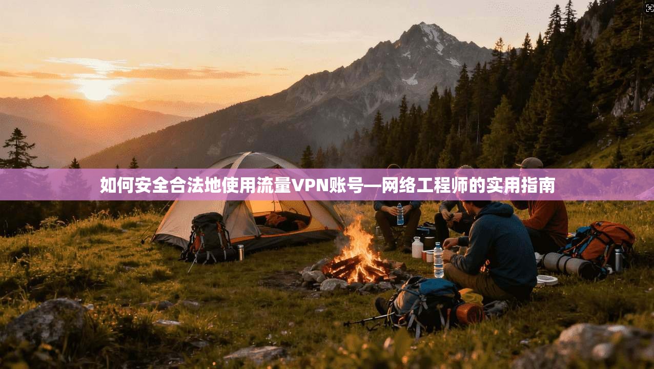 如何安全合法地使用流量VPN账号—网络工程师的实用指南