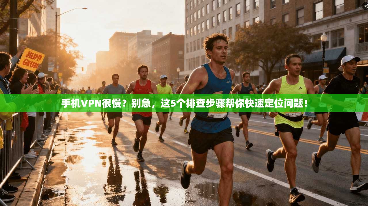 手机VPN很慢？别急，这5个排查步骤帮你快速定位问题！
