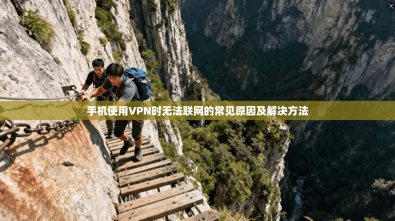 手机使用VPN时无法联网的常见原因及解决方法