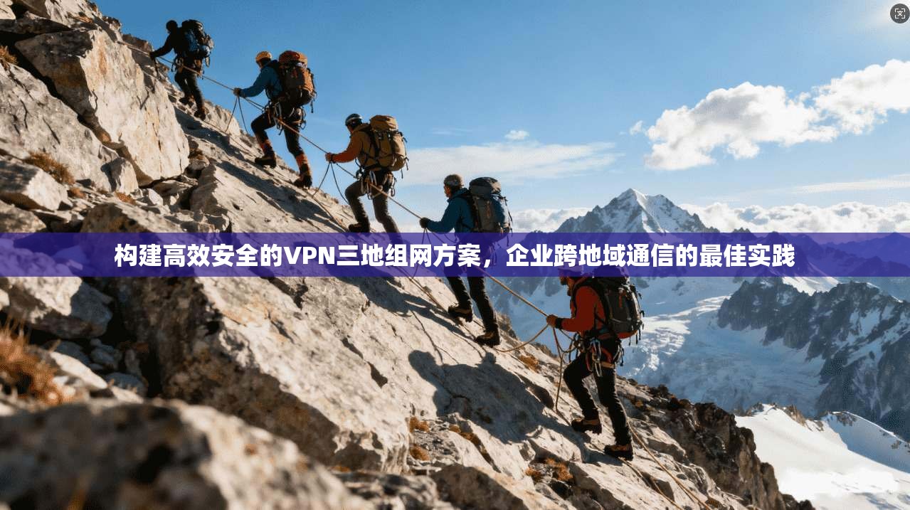 构建高效安全的VPN三地组网方案,企业跨地域通信的最佳实践