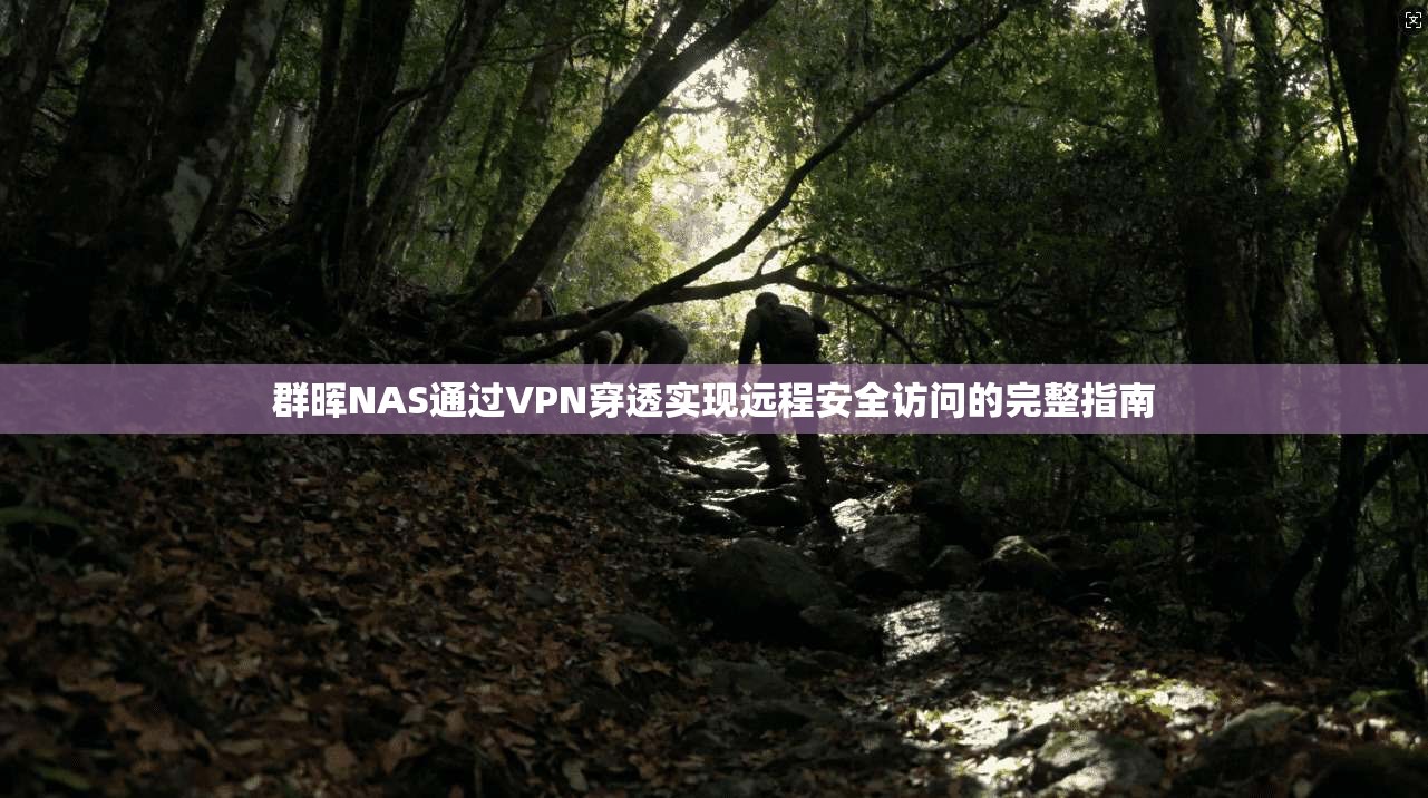 群晖NAS通过VPN穿透实现远程安全访问的完整指南