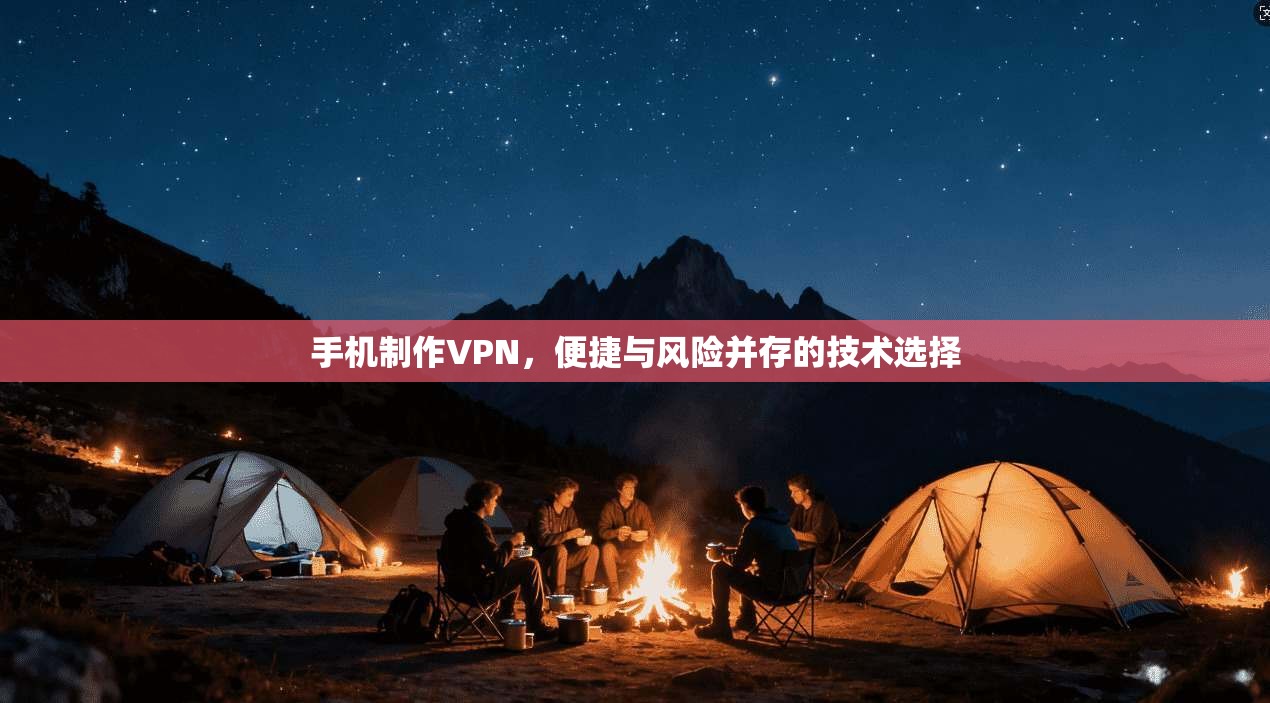 手机制作VPN，便捷与风险并存的技术选择