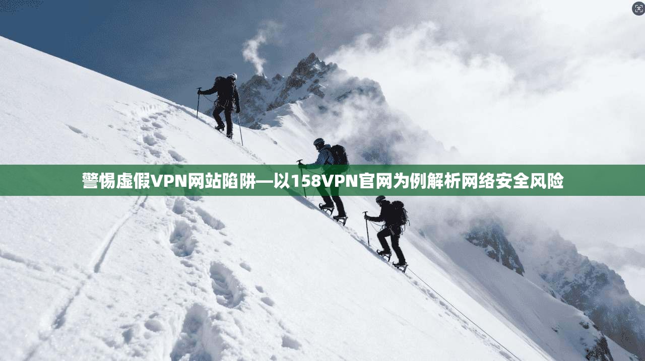 警惕虚假VPN网站陷阱—以158VPN官网为例解析网络安全风险