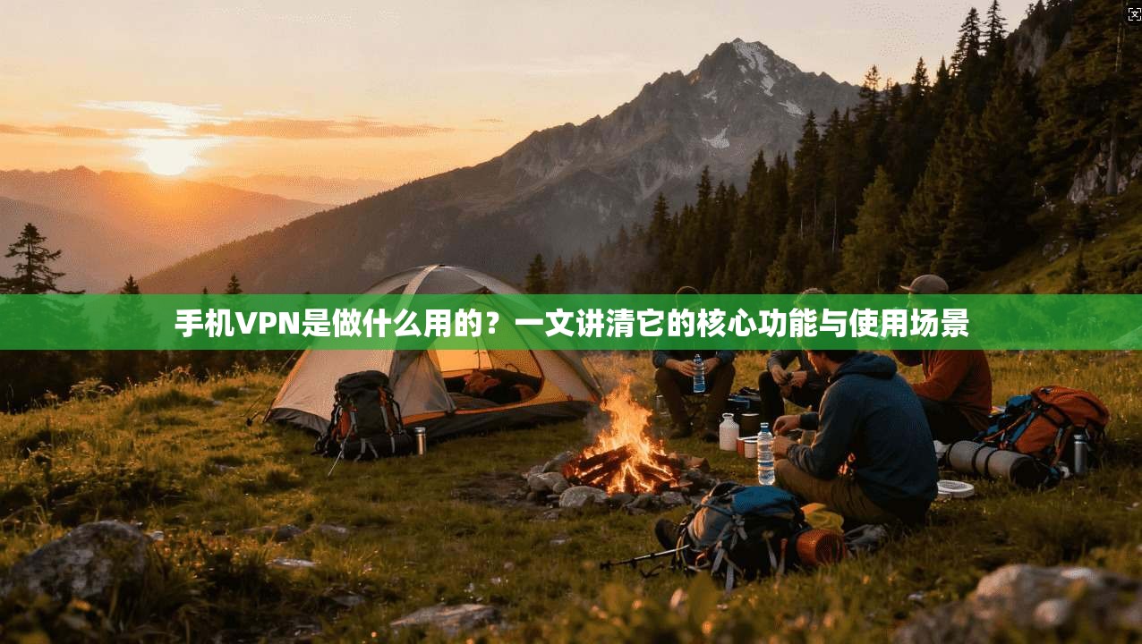 手机VPN是做什么用的？一文讲清它的核心功能与使用场景