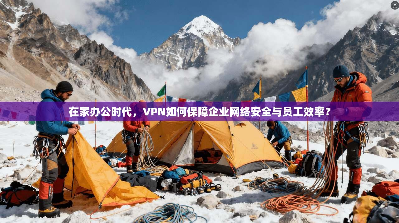 在家办公时代，VPN如何保障企业网络安全与员工效率？
