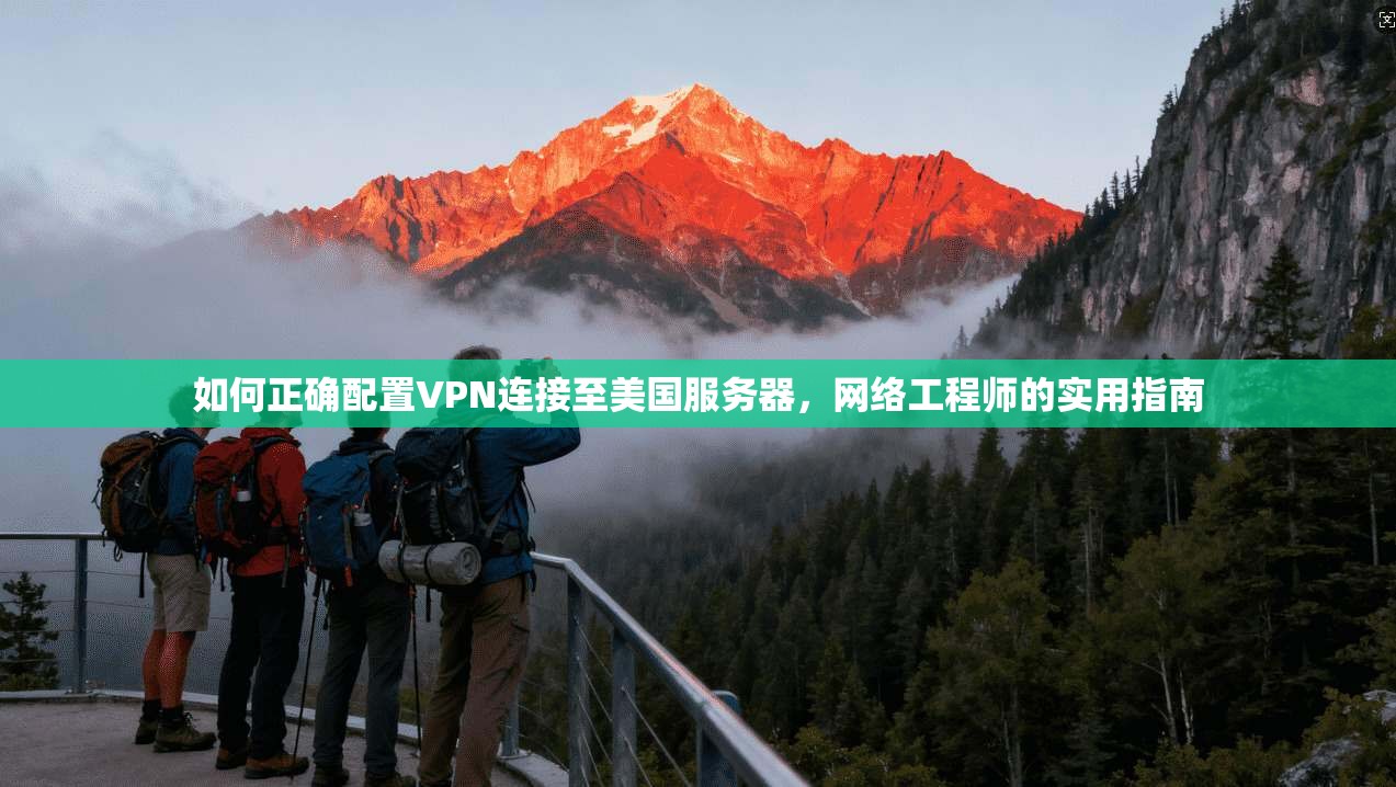 如何正确配置VPN连接至美国服务器，网络工程师的实用指南