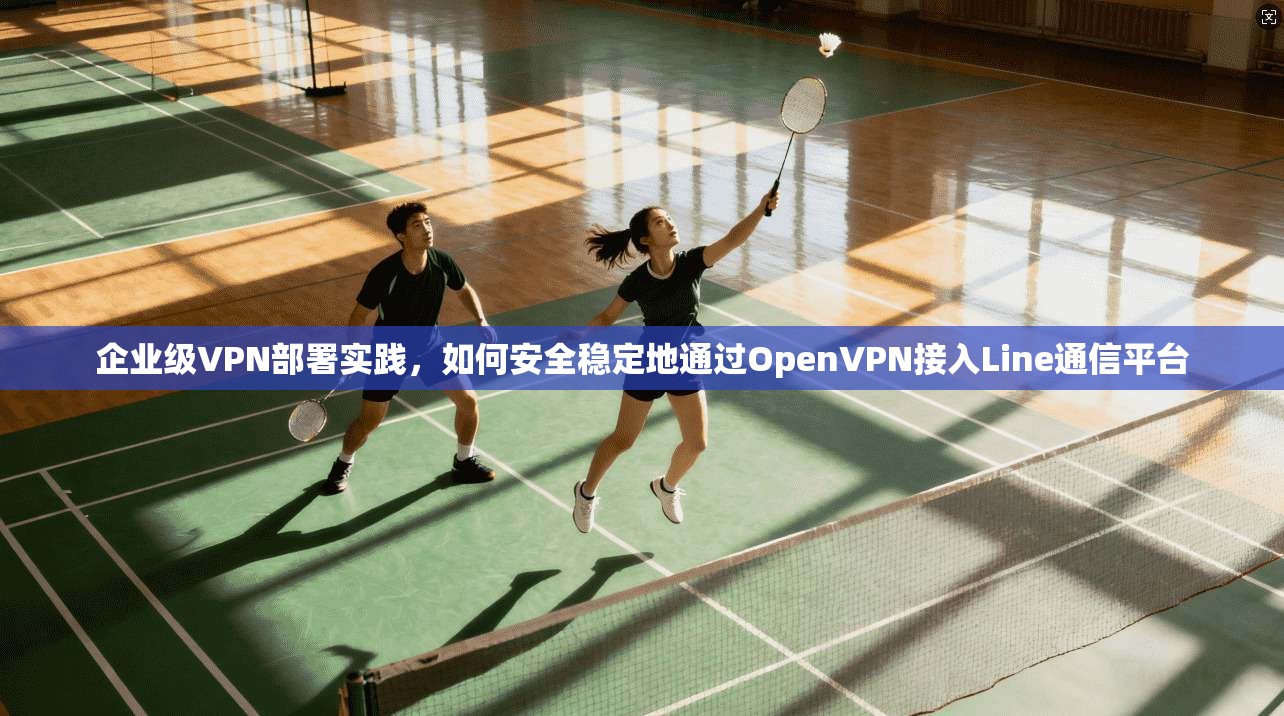 企业级VPN部署实践，如何安全稳定地通过OpenVPN接入Line通信平台