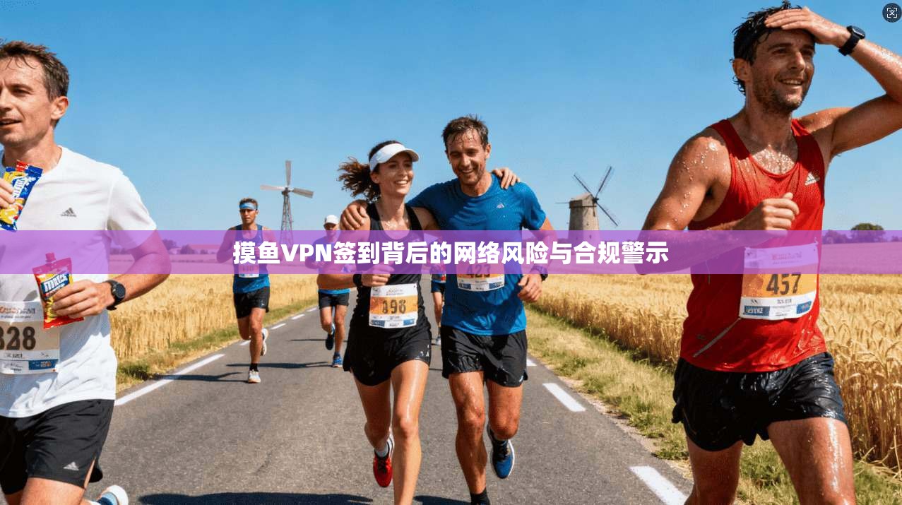 摸鱼VPN签到背后的网络风险与合规警示