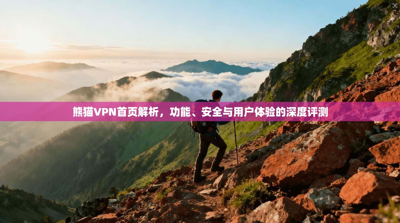 熊猫VPN首页解析,功能、安全与用户体验的深度评测