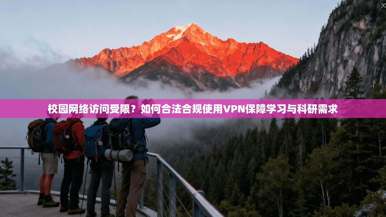 校园网络访问受限？如何合法合规使用VPN保障学习与科研需求