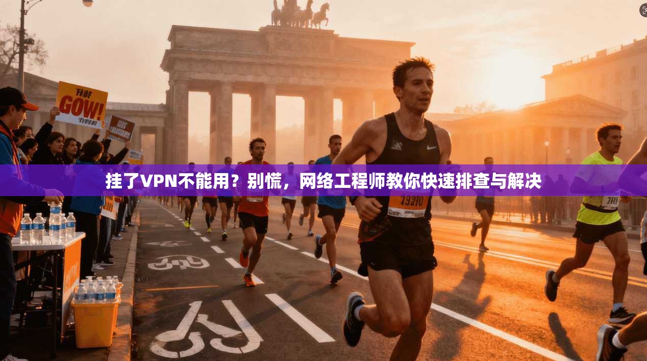 挂了VPN不能用？别慌，网络工程师教你快速排查与解决