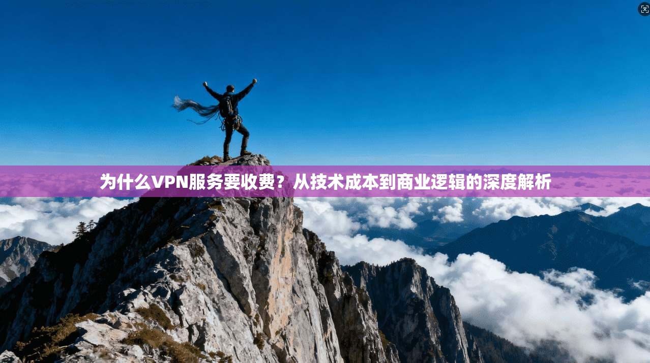 为什么VPN服务要收费？从技术成本到商业逻辑的深度解析