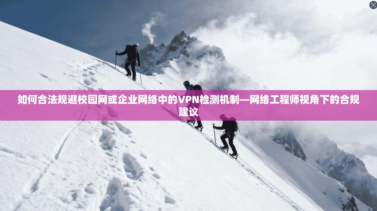 如何合法规避校园网或企业网络中的VPN检测机制—网络工程师视角下的合规建议
