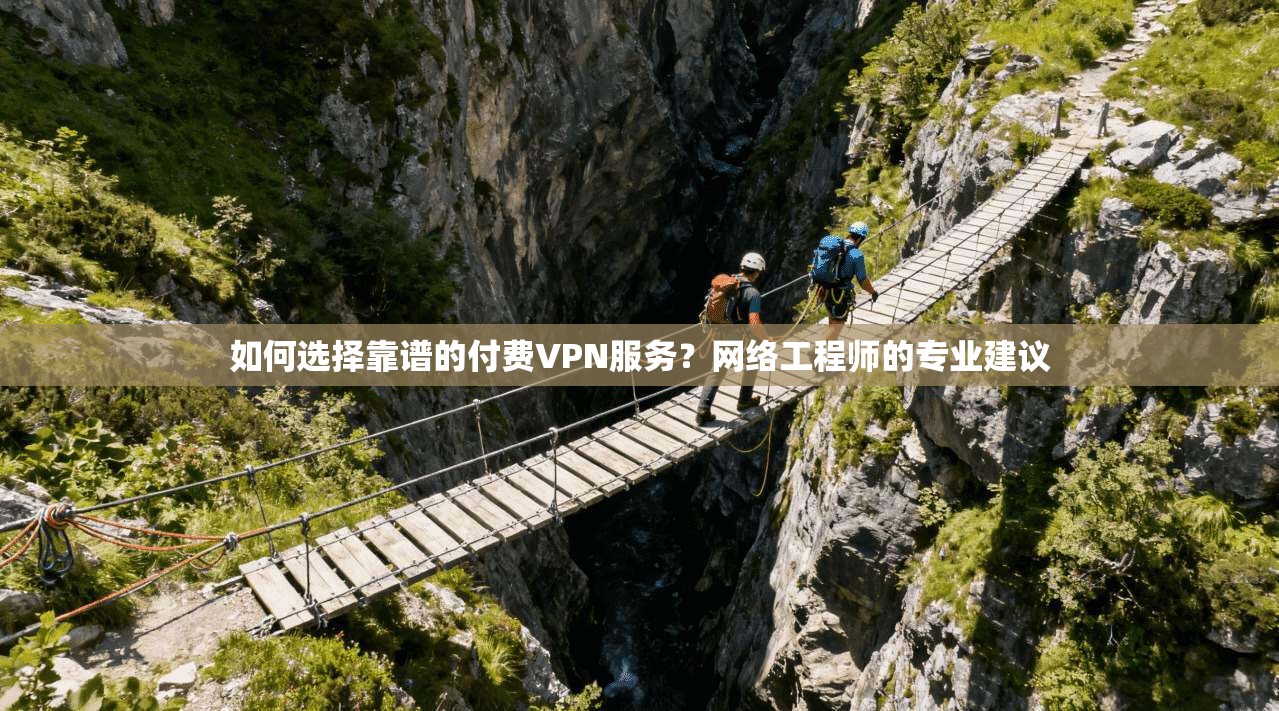 如何选择靠谱的付费VPN服务？网络工程师的专业建议