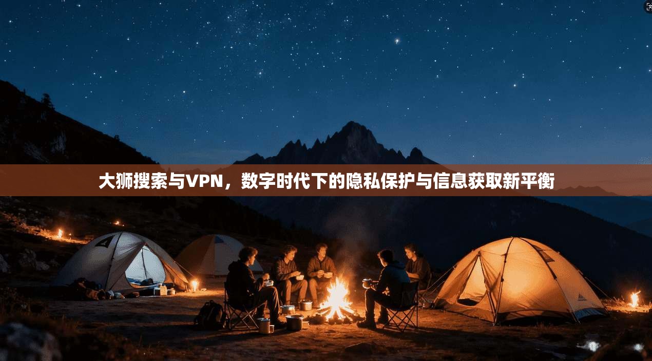 大狮搜索与VPN，数字时代下的隐私保护与信息获取新平衡