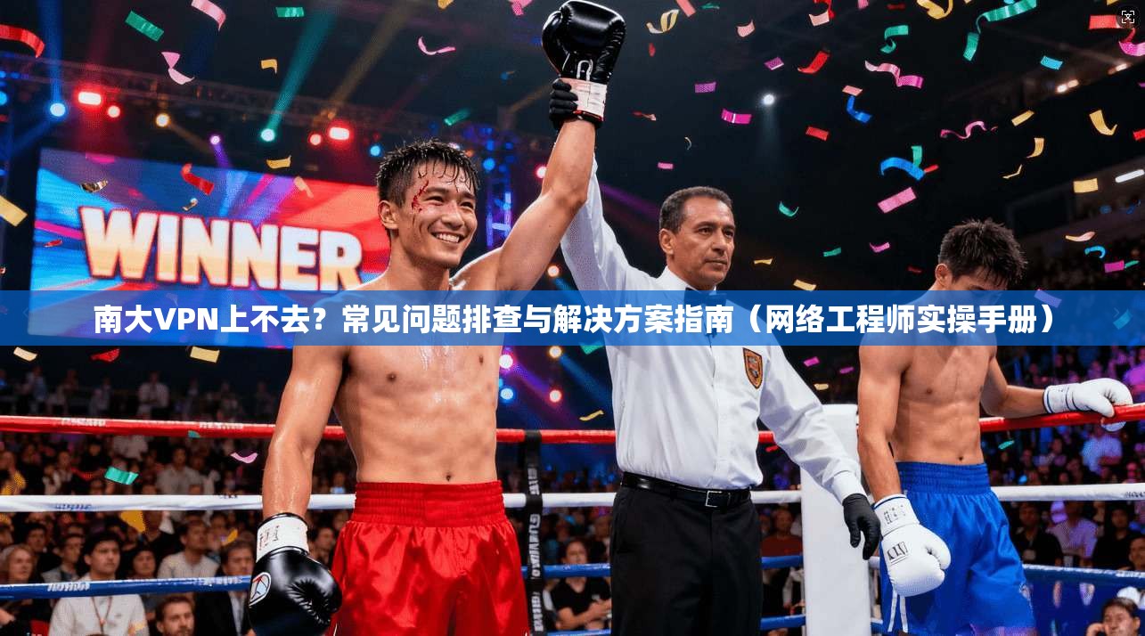 南大VPN上不去?常见问题排查与解决方案指南(网络工程师实操手册)