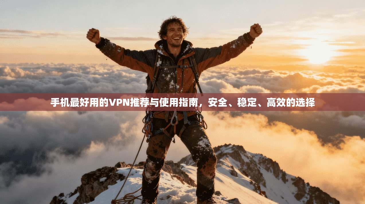 手机最好用的VPN推荐与使用指南,安全、稳定、高效的选择