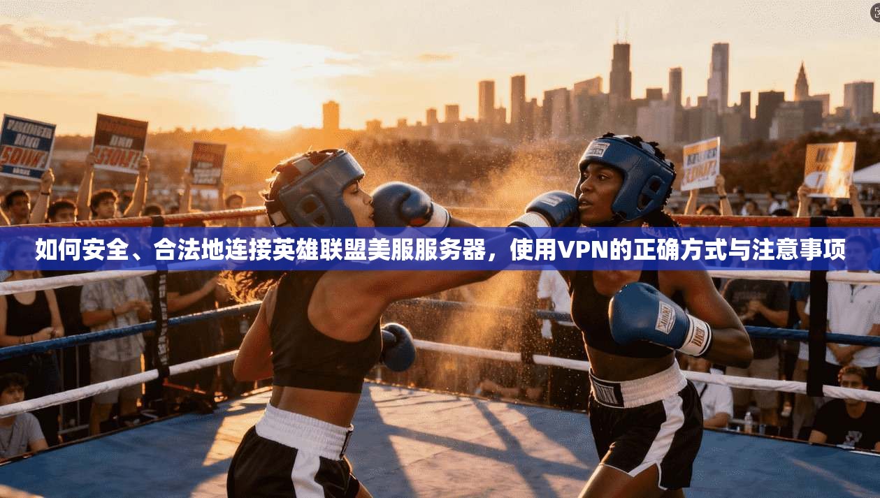 如何安全、合法地连接英雄联盟美服服务器，使用VPN的正确方式与注意事项