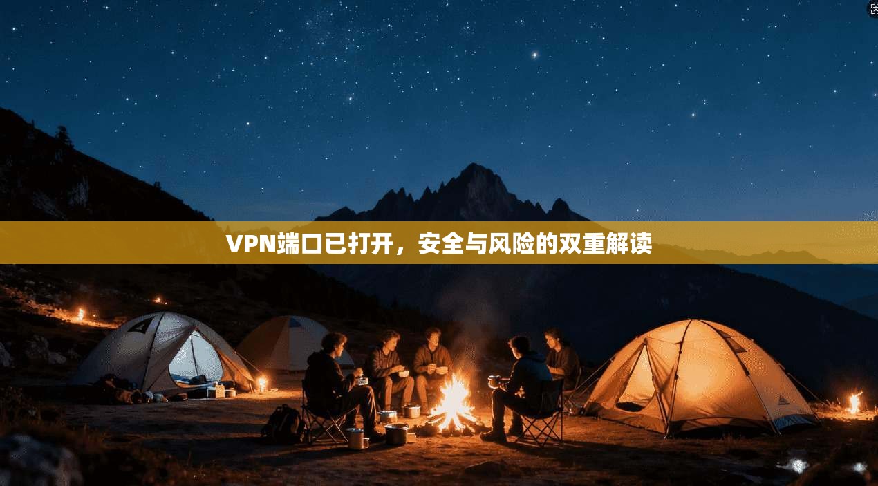 VPN端口已打开，安全与风险的双重解读