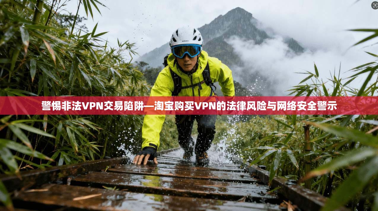 警惕非法VPN交易陷阱—淘宝购买VPN的法律风险与网络安全警示