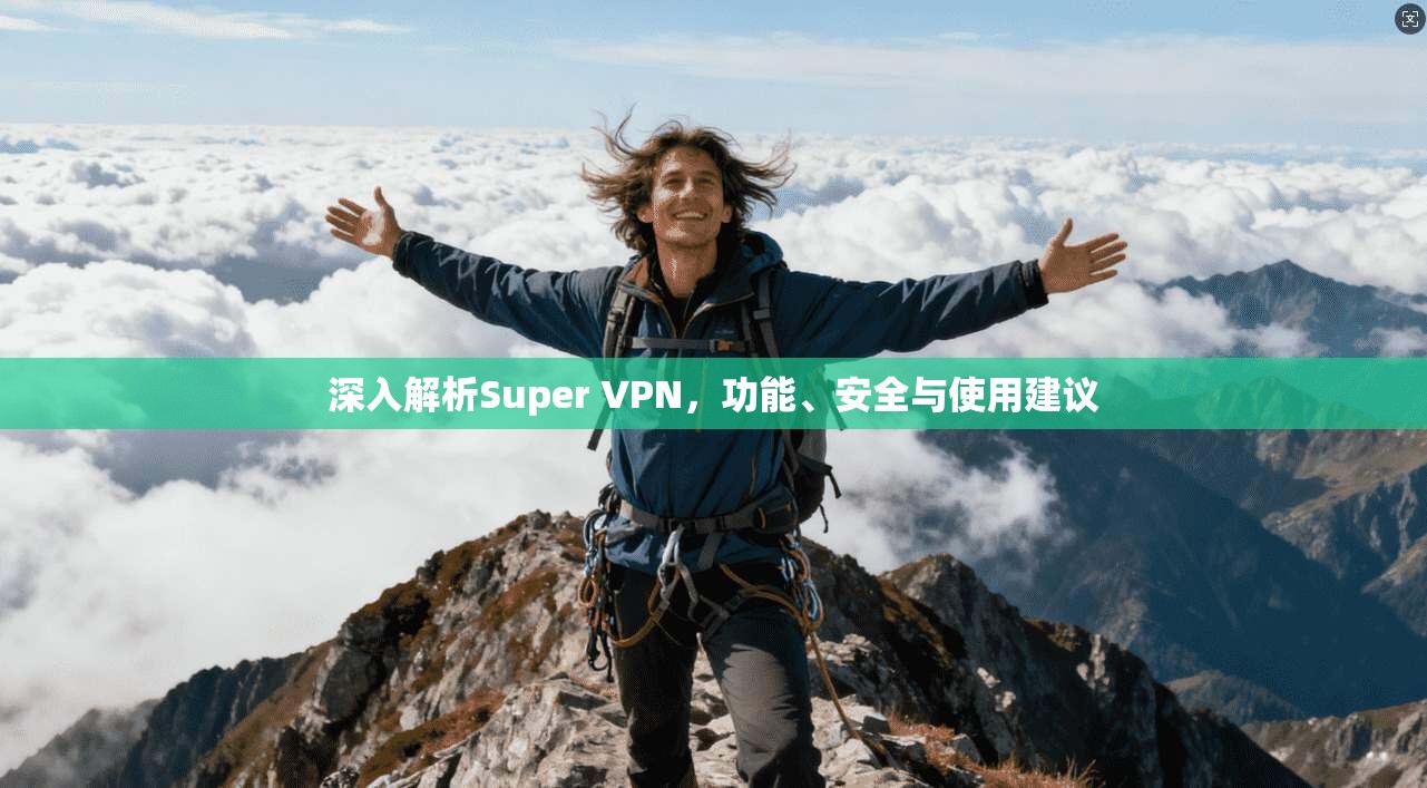 深入解析Super VPN，功能、安全与使用建议