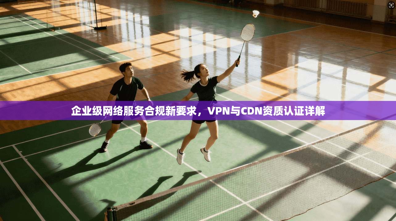 企业级网络服务合规新要求，VPN与CDN资质认证详解