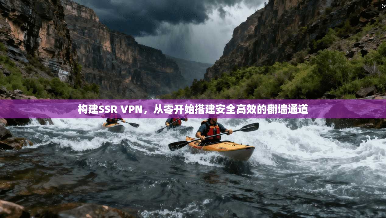 构建SSR VPN，从零开始搭建安全高效的翻墙通道