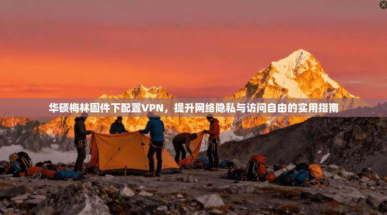 华硕梅林固件下配置VPN，提升网络隐私与访问自由的实用指南