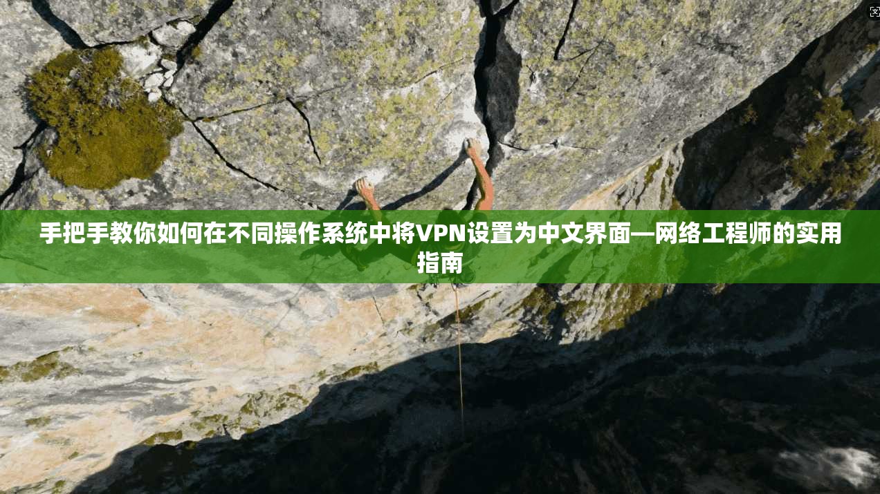 手把手教你如何在不同操作系统中将VPN设置为中文界面—网络工程师的实用指南