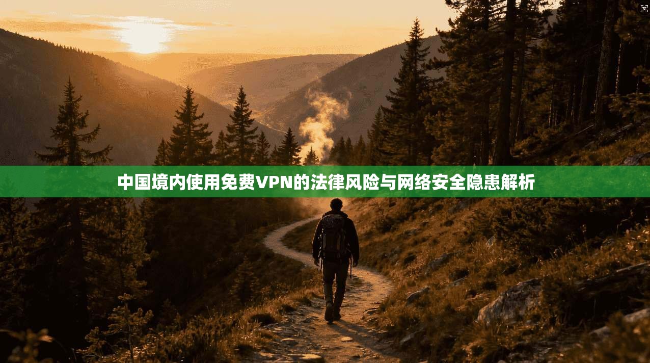 中国境内使用免费VPN的法律风险与网络安全隐患解析