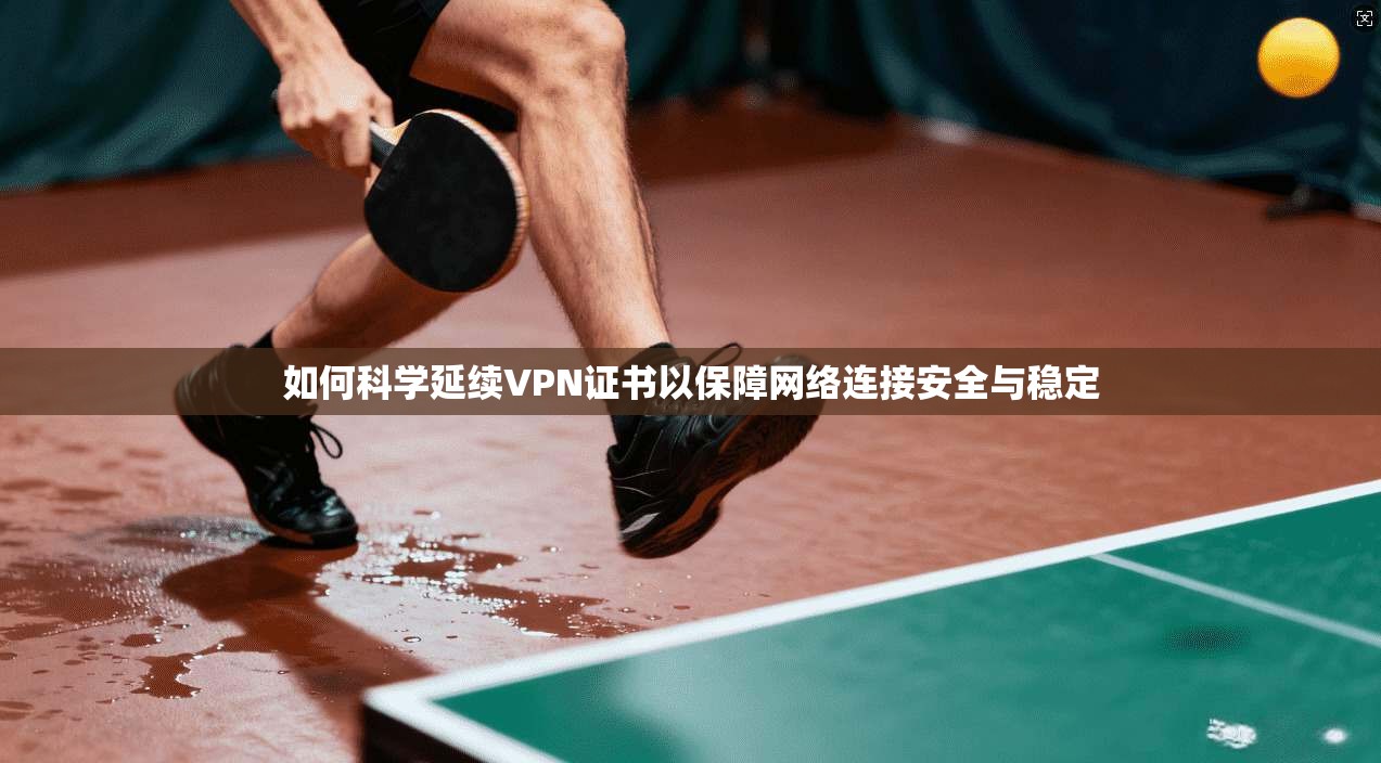如何科学延续VPN证书以保障网络连接安全与稳定