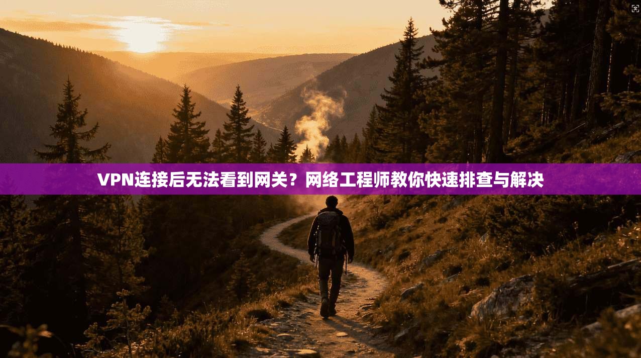 VPN连接后无法看到网关？网络工程师教你快速排查与解决