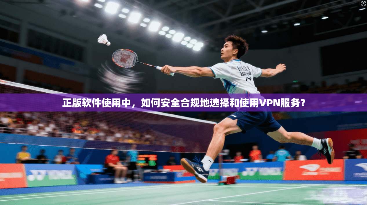 正版软件使用中，如何安全合规地选择和使用VPN服务？