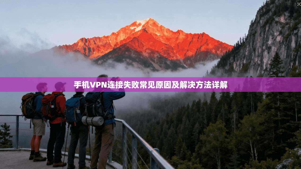 手机VPN连接失败常见原因及解决方法详解