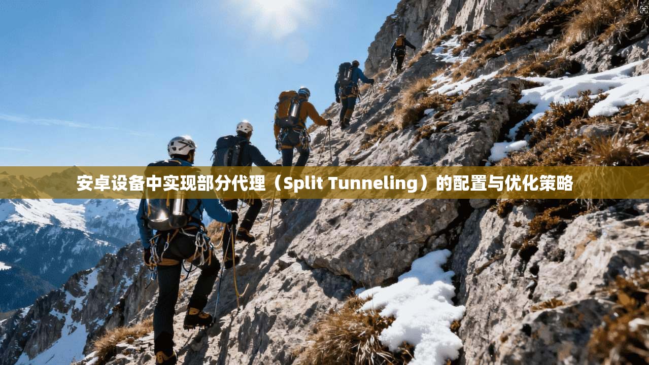 安卓设备中实现部分代理（Split Tunneling）的配置与优化策略