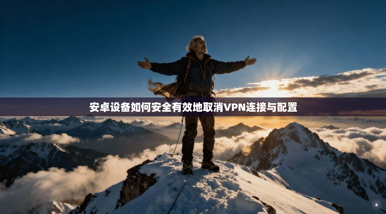 安卓设备如何安全有效地取消VPN连接与配置